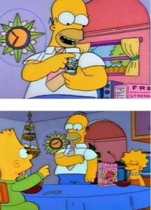 Errores en Los Simpson